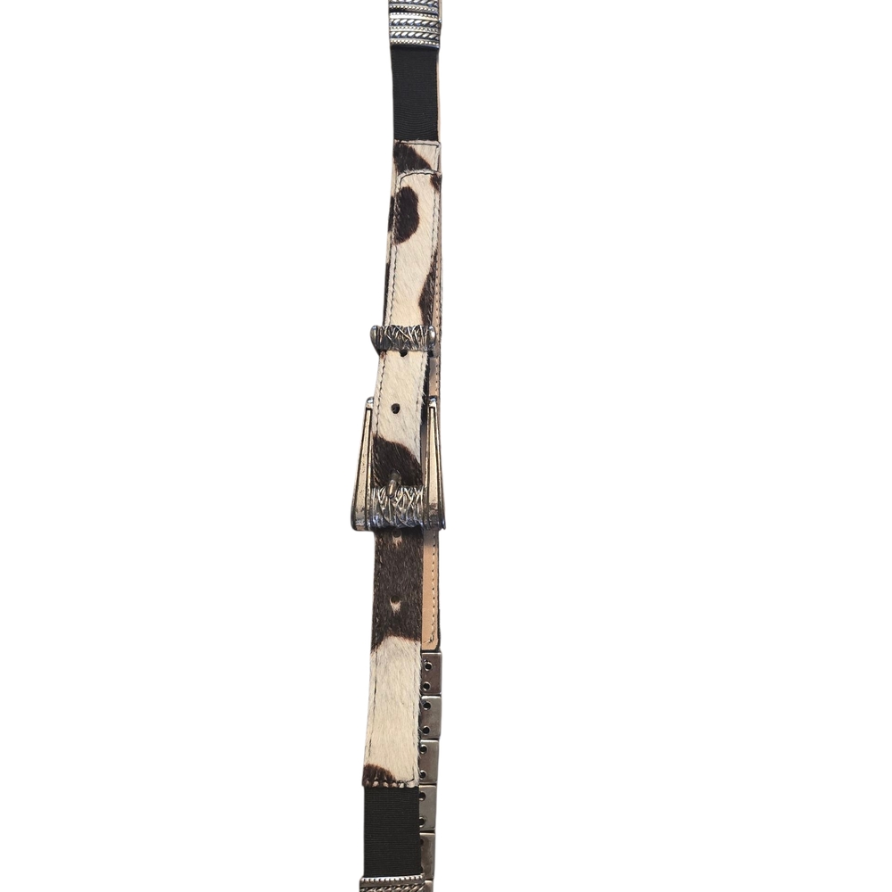 Cowhide Pattern Women's Belt